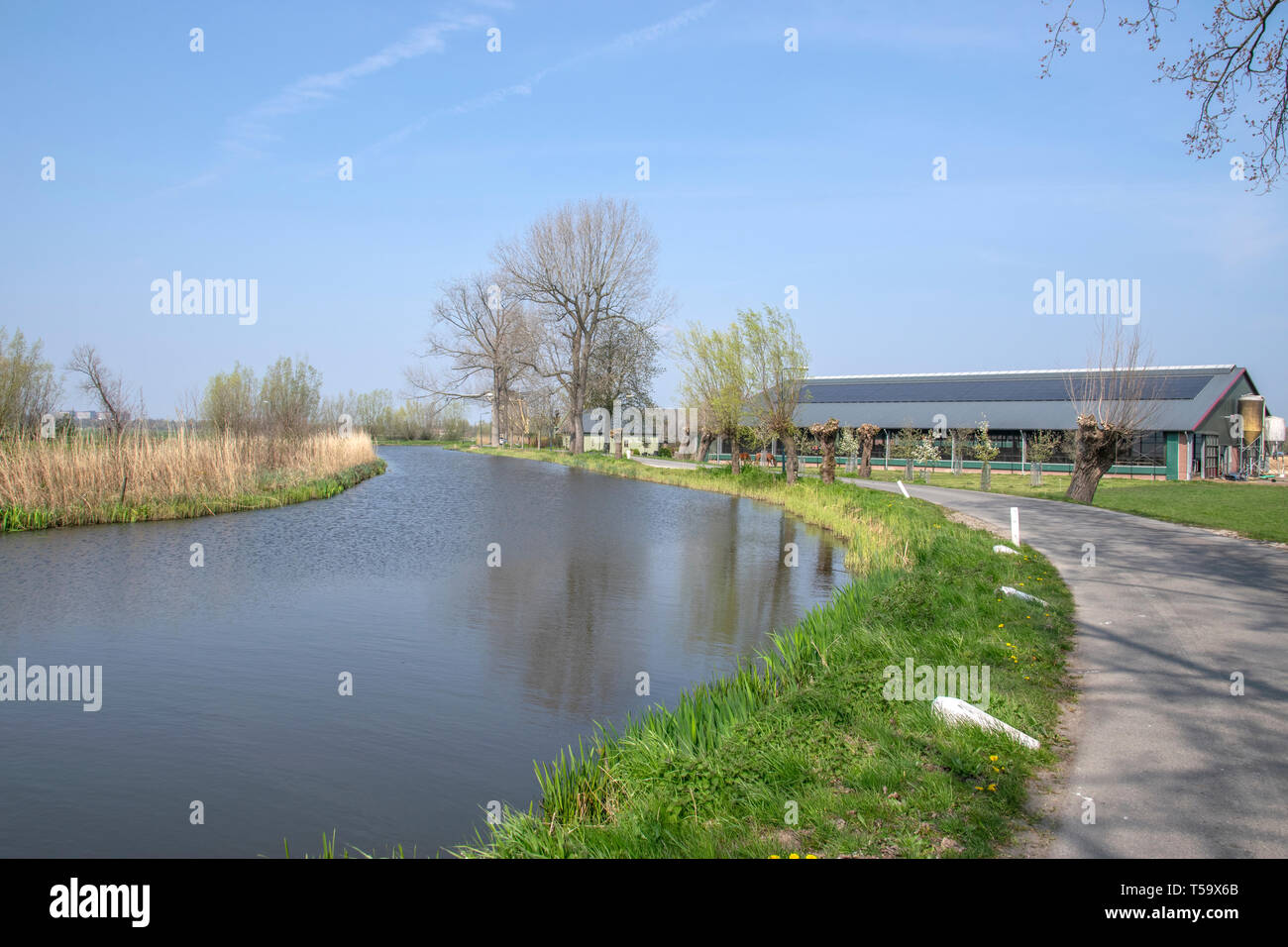 The Gein River At Abcoude The Netherlands 2019 Stock Photo - Alamy