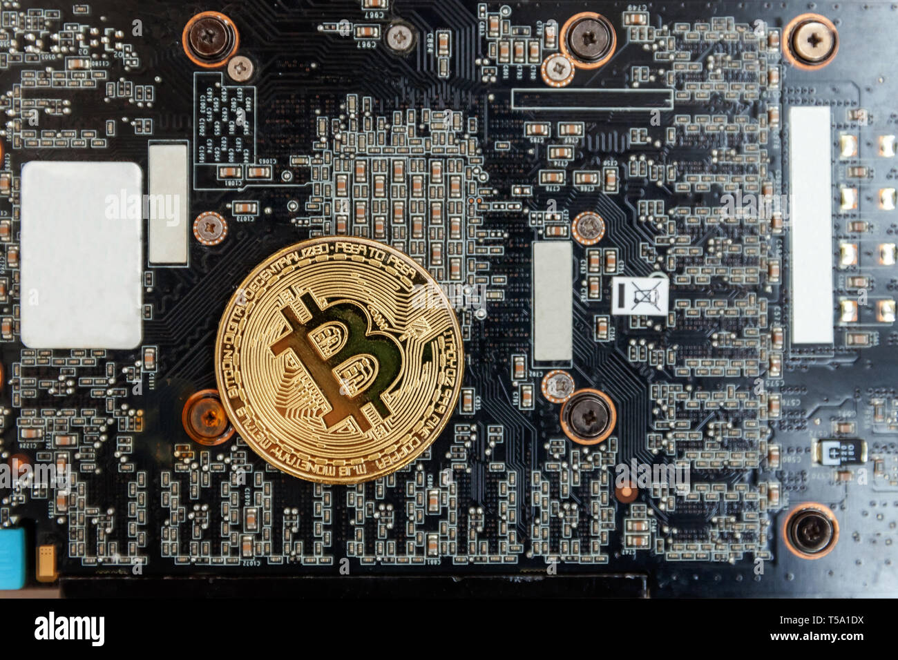 Cryptocurrency background mining rig , Close up of array of GPUs for mining  rig machine to mine for digital cryptocurrency such as bitcoin, ethereum  Stock Photo - Alamy