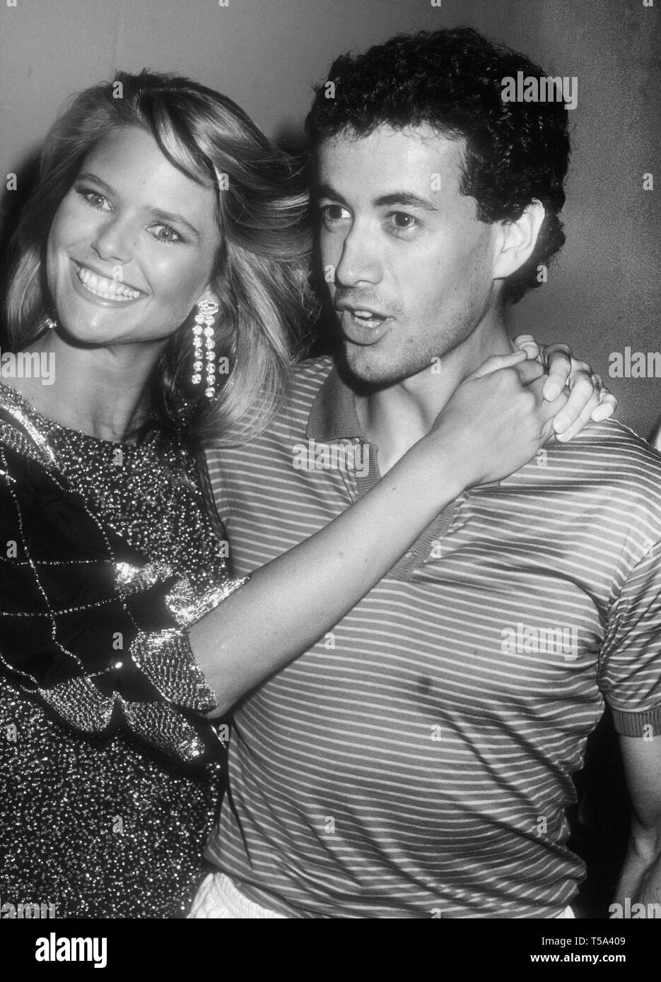 Christie Brinkley Olivier Chandon 1982 Photo By John Barrett/PHOTOlink