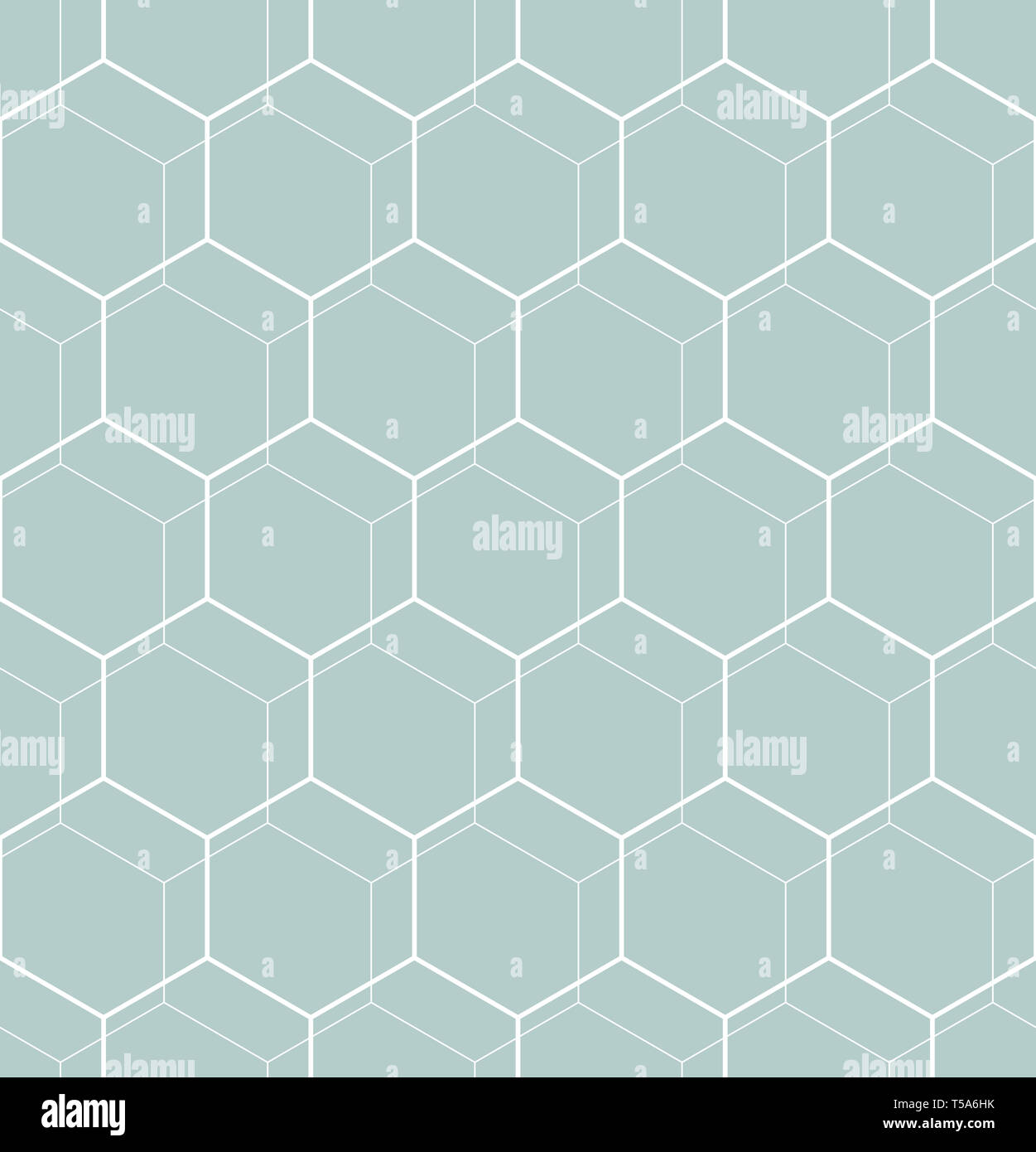 Seamless Abstract Pattern With Hexagons Stock Photo - Alamy