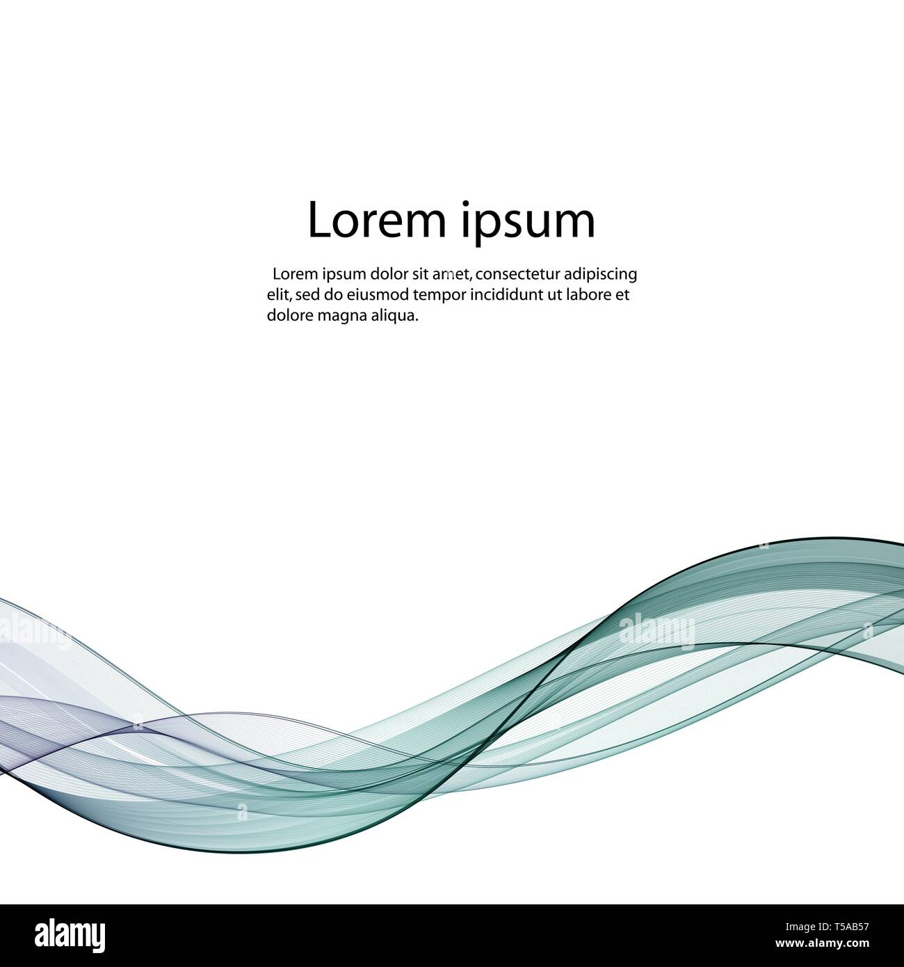 vector abstract wave. layout for advertising. template for presentation ...