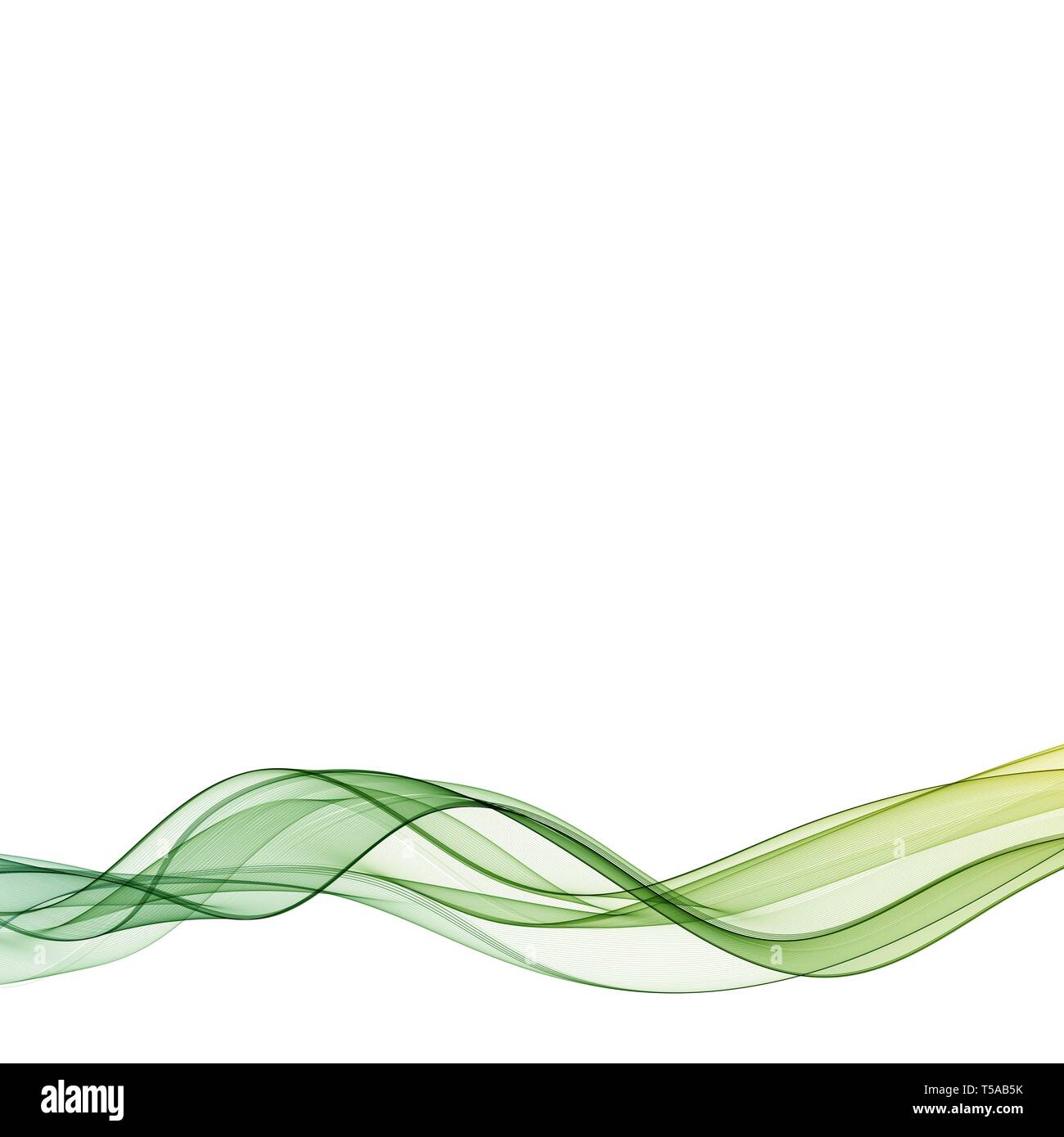 Vector green abstract wave. layout for advertising. eps10 Stock Photo ...