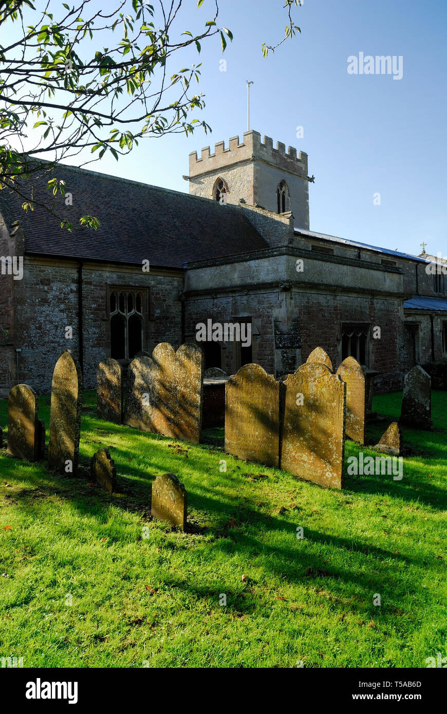 Holy Cross church, Chiseldon, Wiltshire. Stock Photo