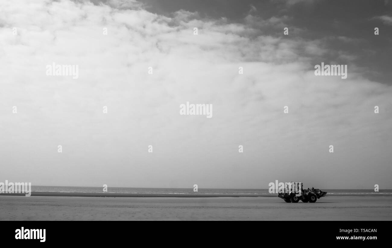 Berck-Plage, Picardie, Hauts-de-France, France Stock Photo