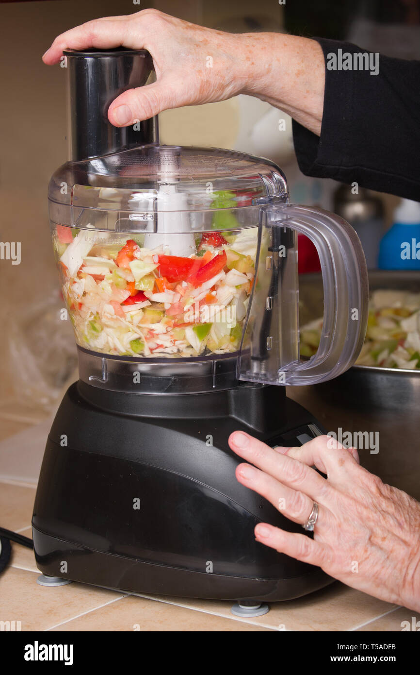 Food processor mess hires stock photography and images Alamy