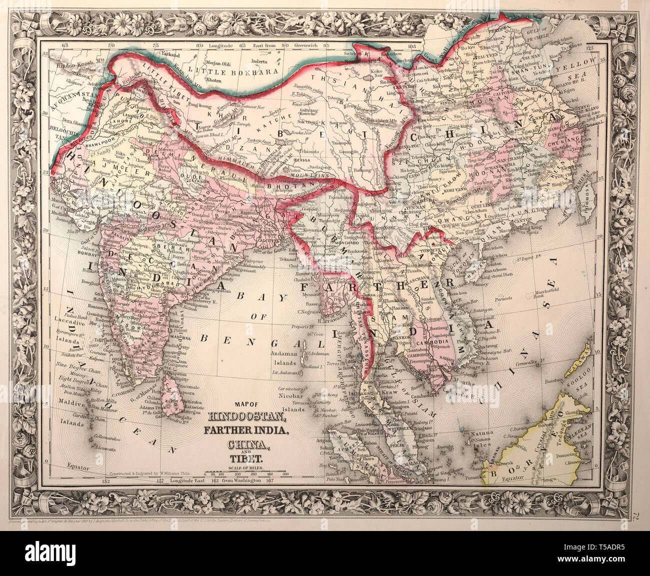 India And Indonesia Map Beautiful Vintage Hand Drawn Map Illustrations Of India And Indonesia From  Old Book. Can Be Used As Poster Or Decorative Element For Interior Design  Stock Photo - Alamy