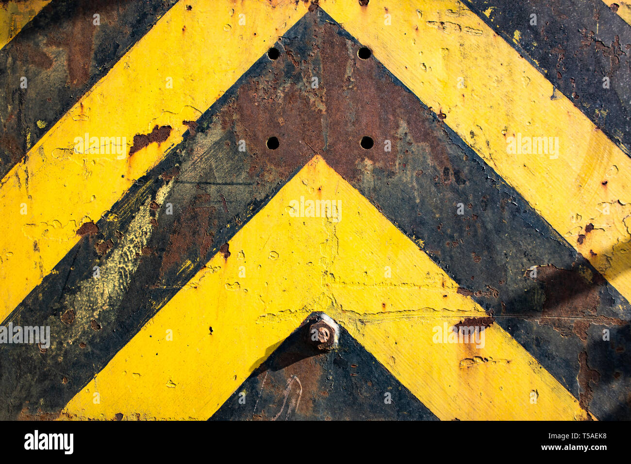 Yellow Triangle Warning Sign High Resolution Stock Photography and