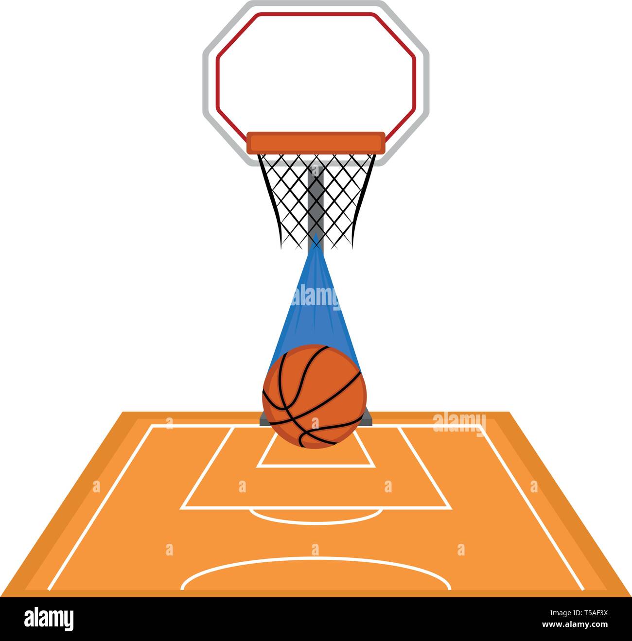 Half court hi-res stock photography and images - Alamy