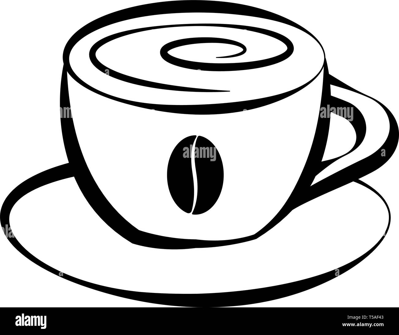 Isolated coffee cup icon Stock Vector Image & Art - Alamy
