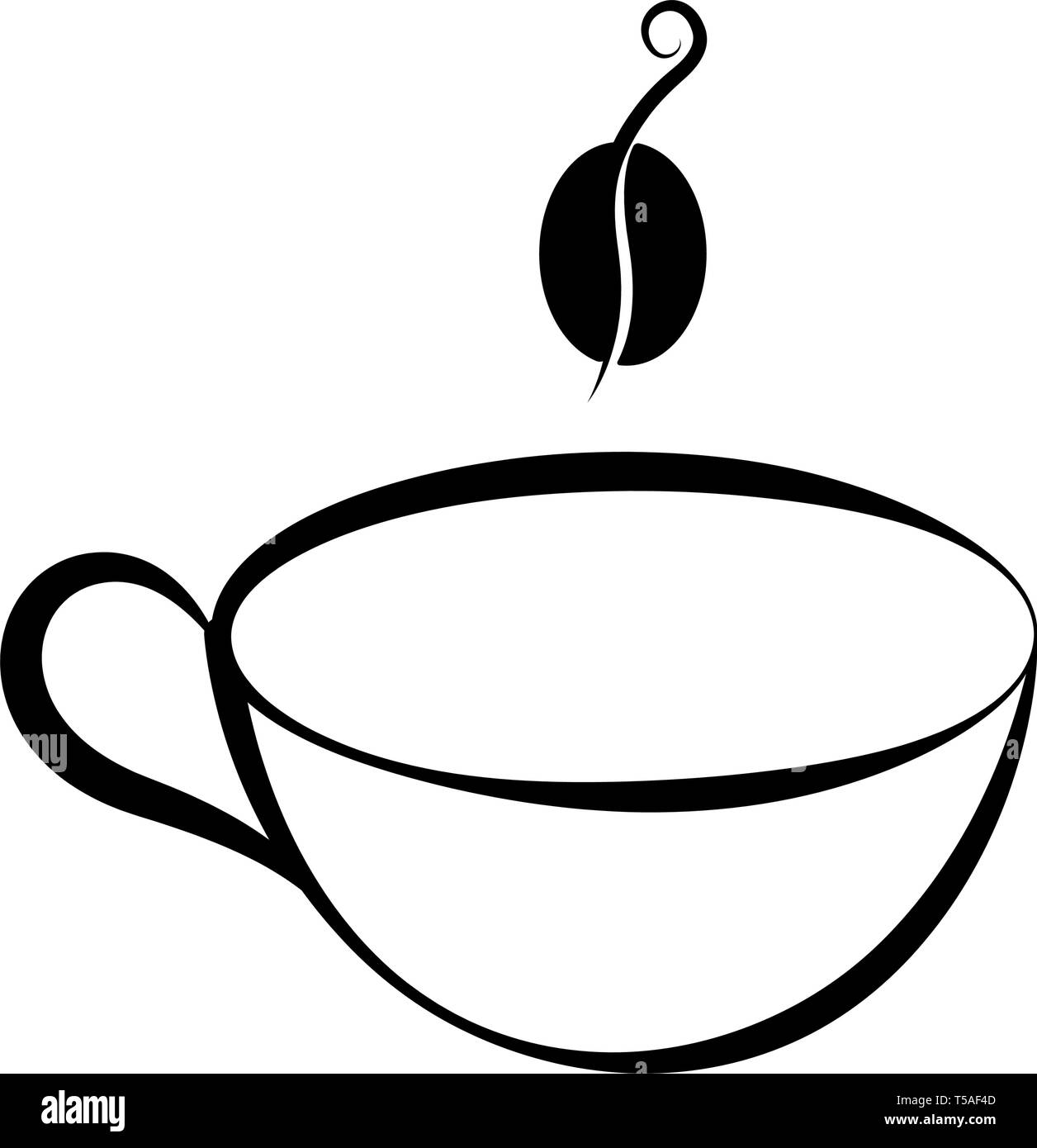Isolated coffee cup icon Stock Vector Image & Art - Alamy
