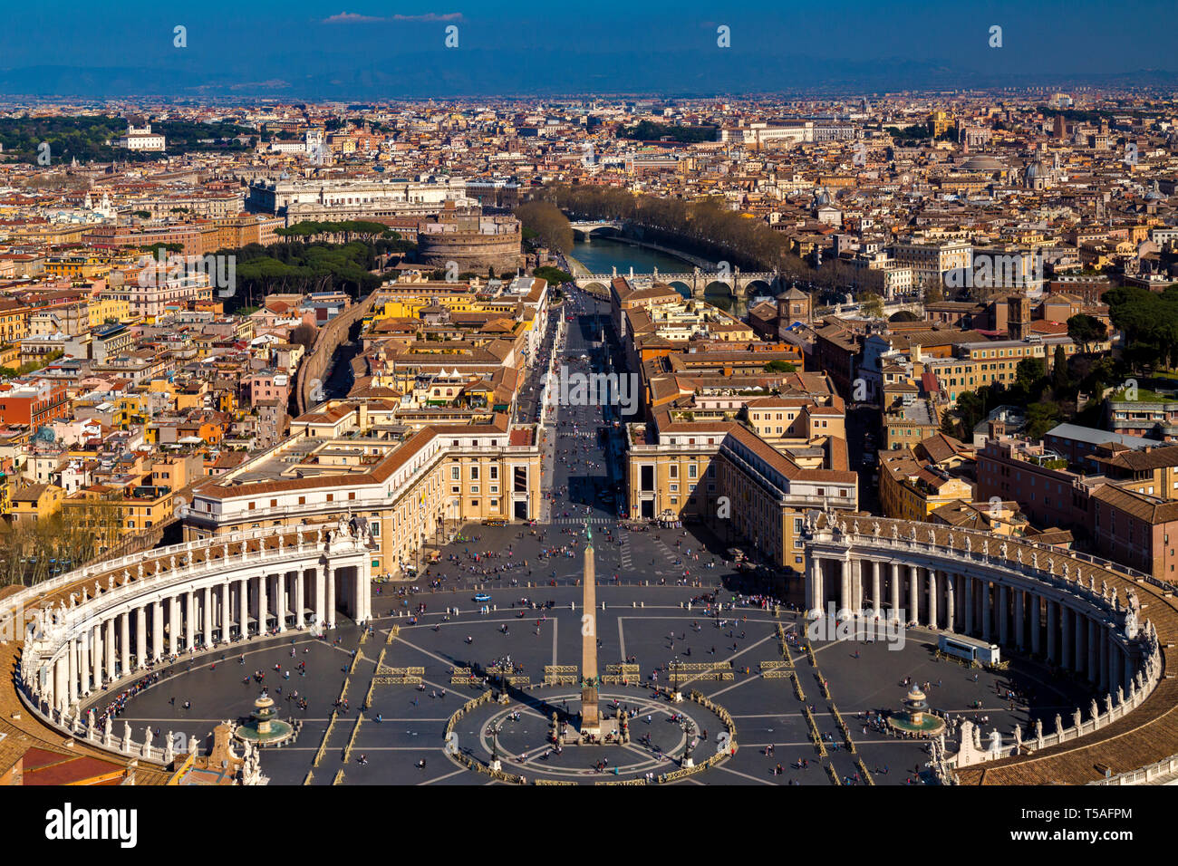Saint Peter Cathedral. Vatican, Italy. - Stock Image