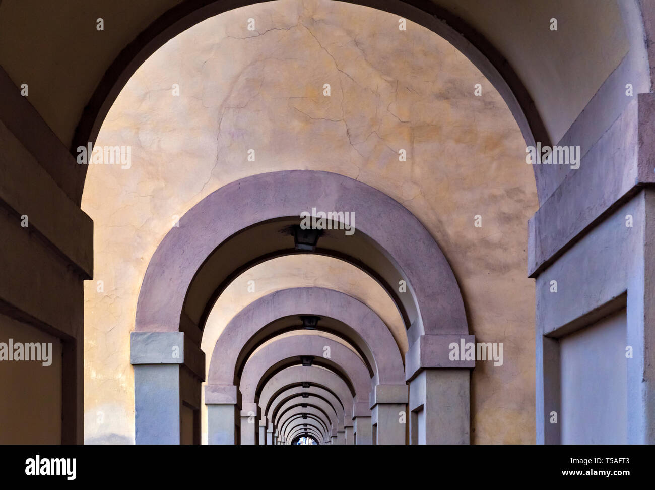 Streets of Florence, Italy - Stock Image