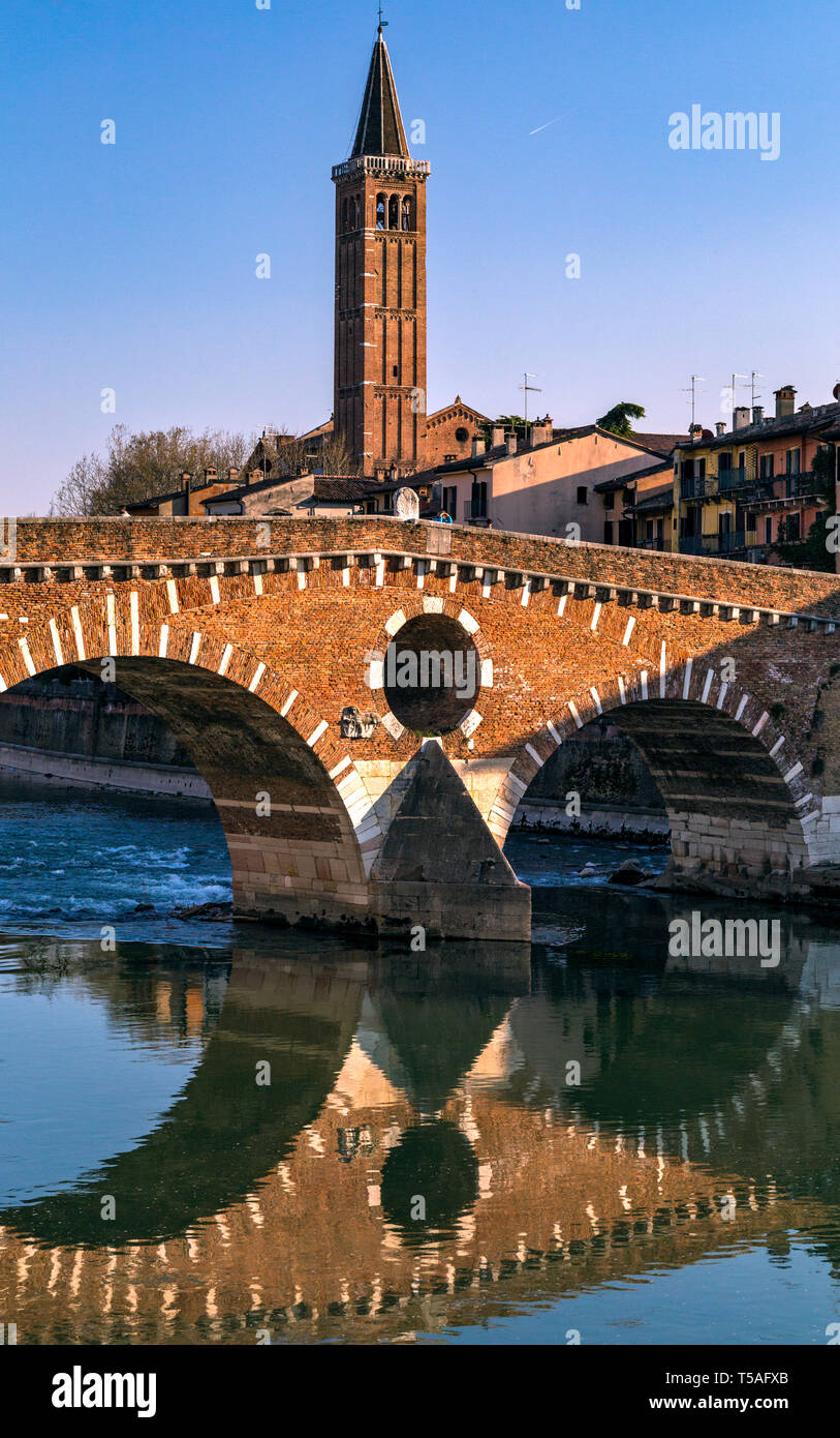 Verona, Italy. - Stock Image