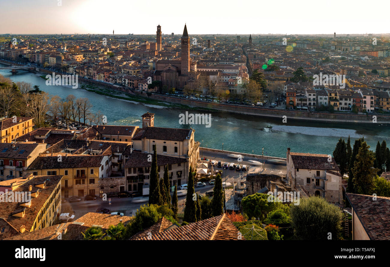 Verona, Italy. - Stock Image
