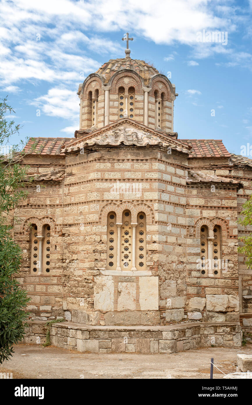 Church of the Holy Apostles, Athens, Greece Stock Photo