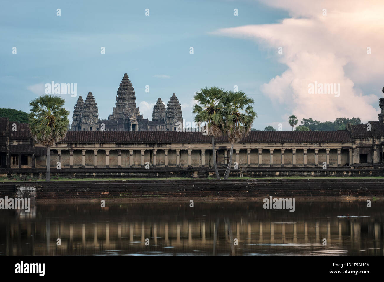 Angkor Wat Sunset Stock Photo - Alamy