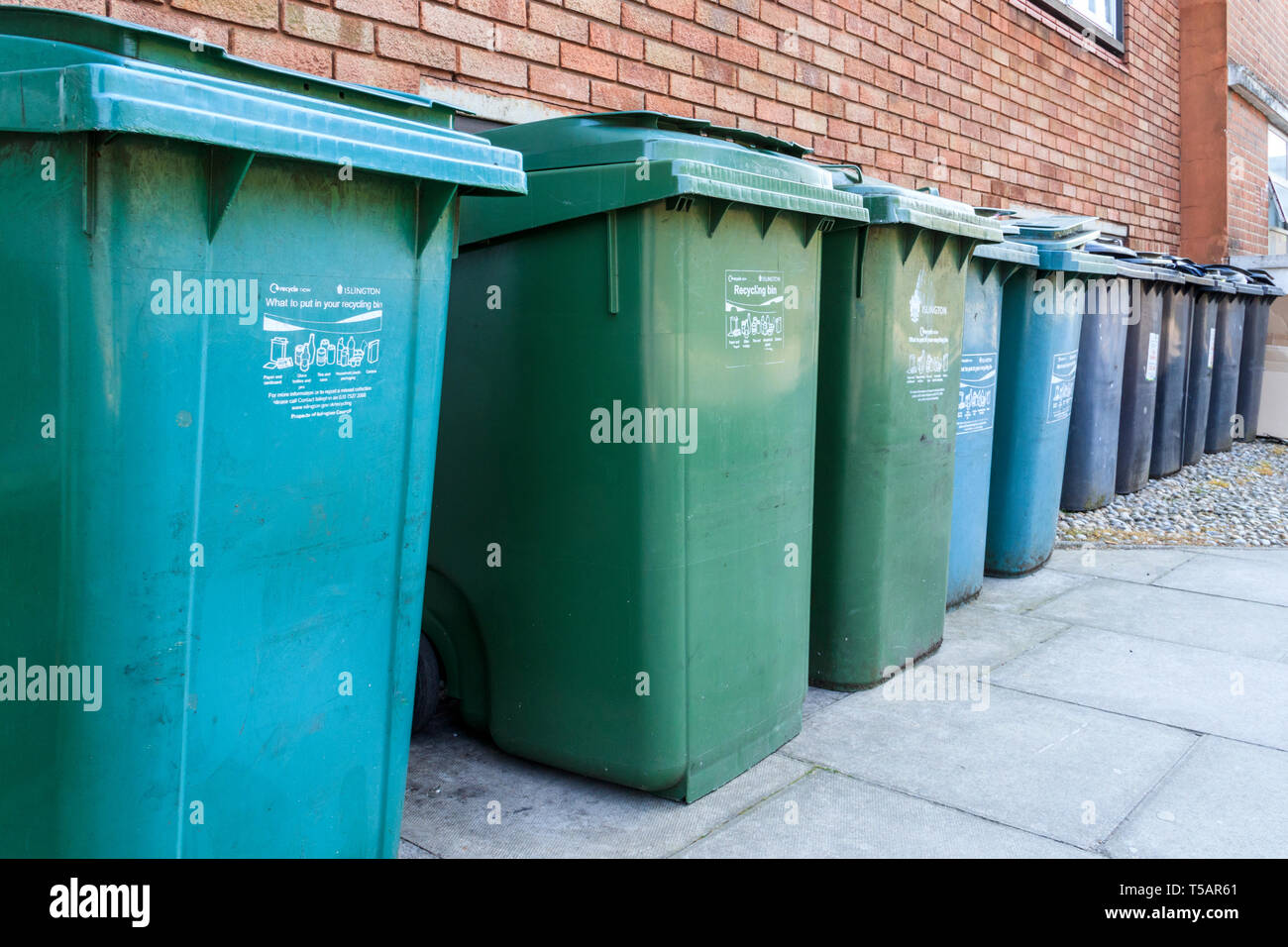 Islington recycle bin hires stock photography and images Alamy