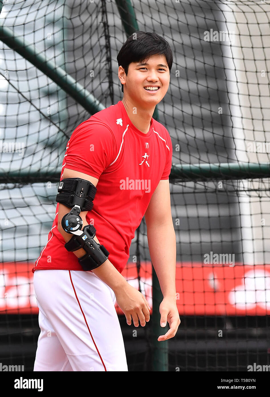 Ohtani elbow hi-res stock photography and images - Alamy