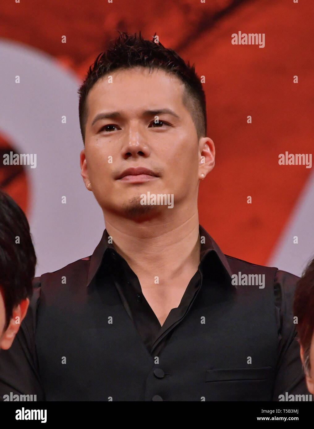 Ichihara Hayato attends a premiere for 