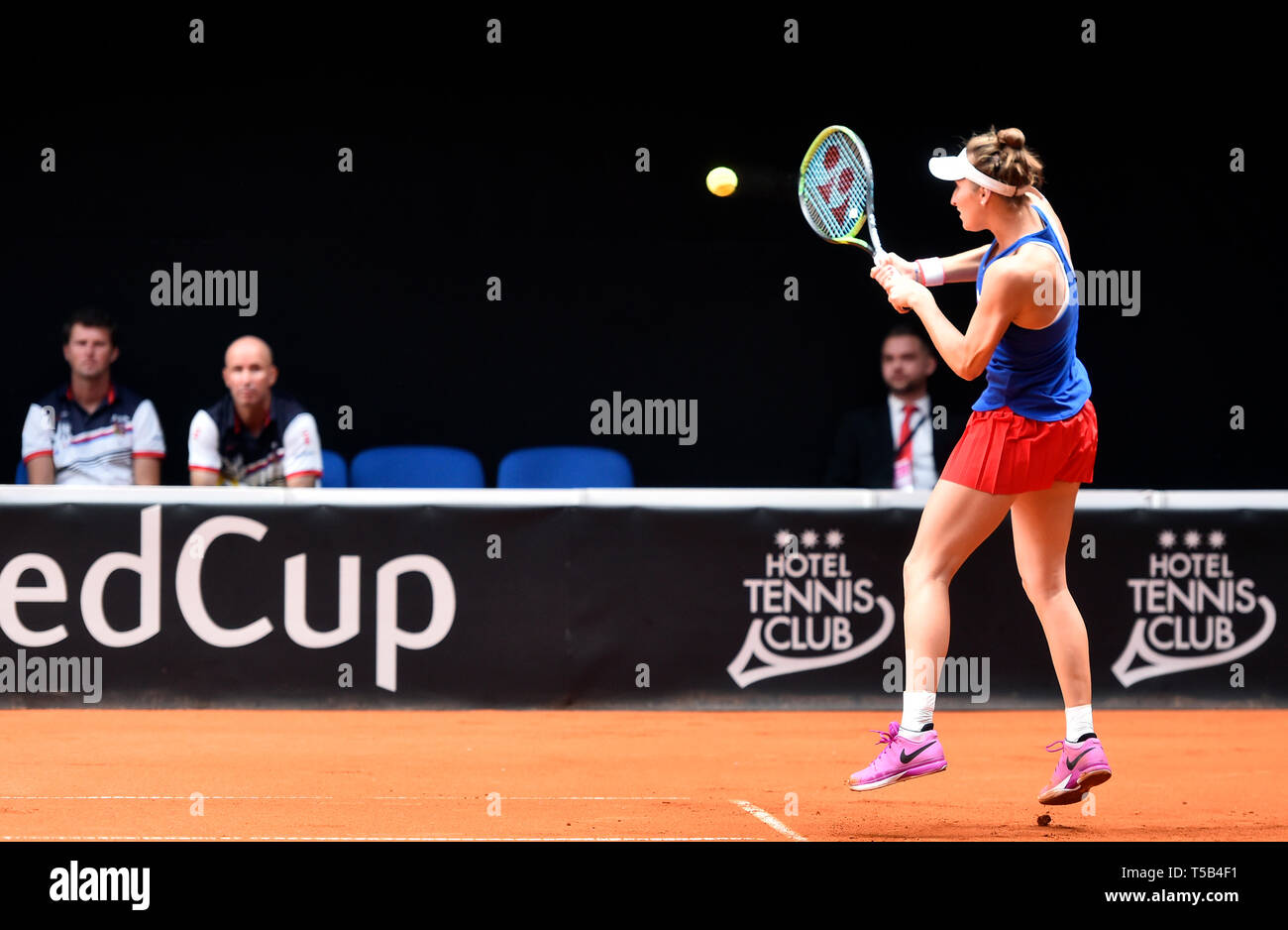 Prostejov Czech Republic 21st Apr 2019 Czech Tennis - 