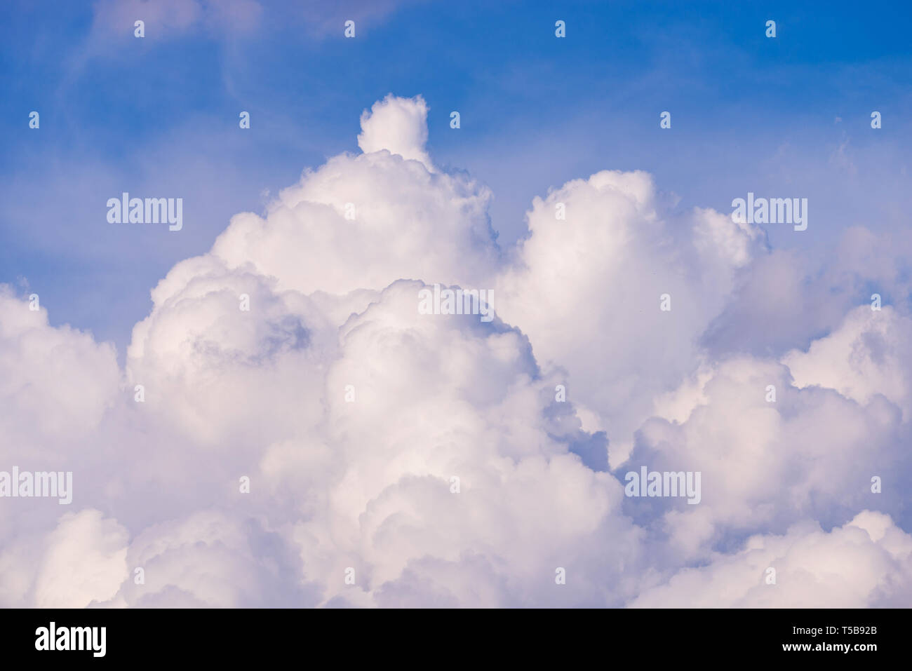 Beautiful skyview with clouds. Natural sky background Stock Photo