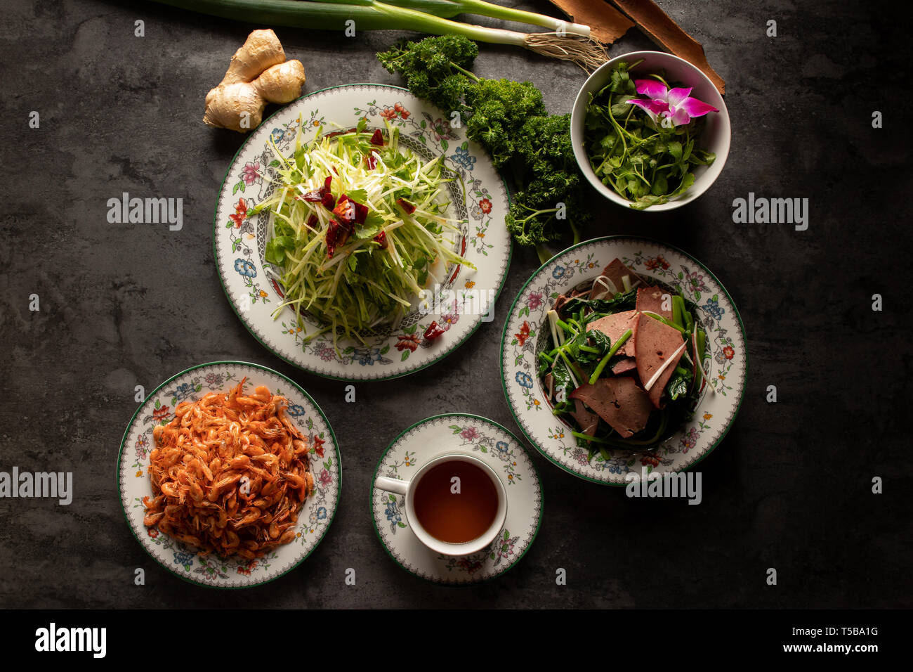 Chinese breakfast Stock Photo