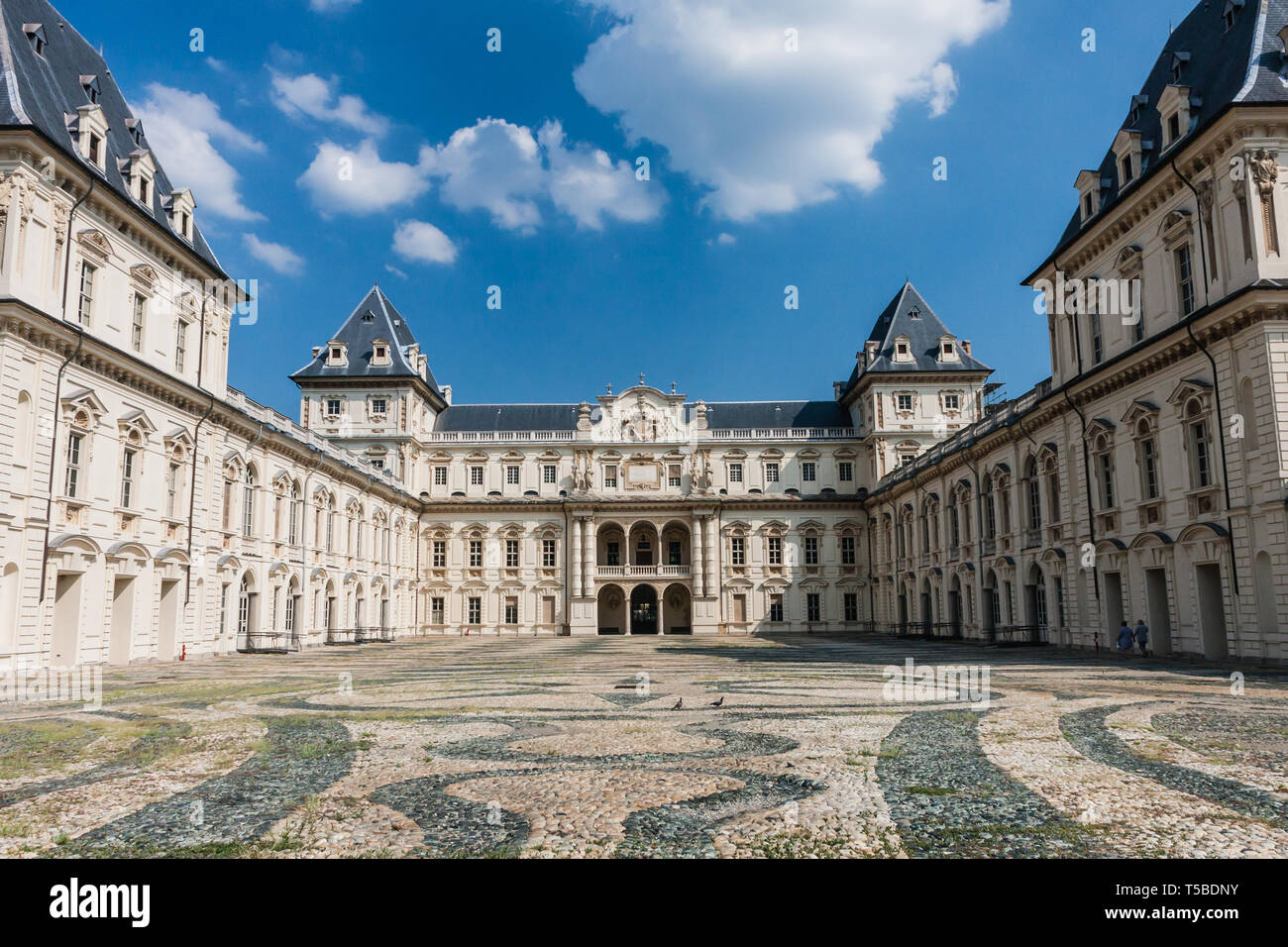 Effektiv nederlag værdighed The Castle of Valentino (Italian Castello del Valentino) is a historic  building in Turin Stock Photo - Alamy