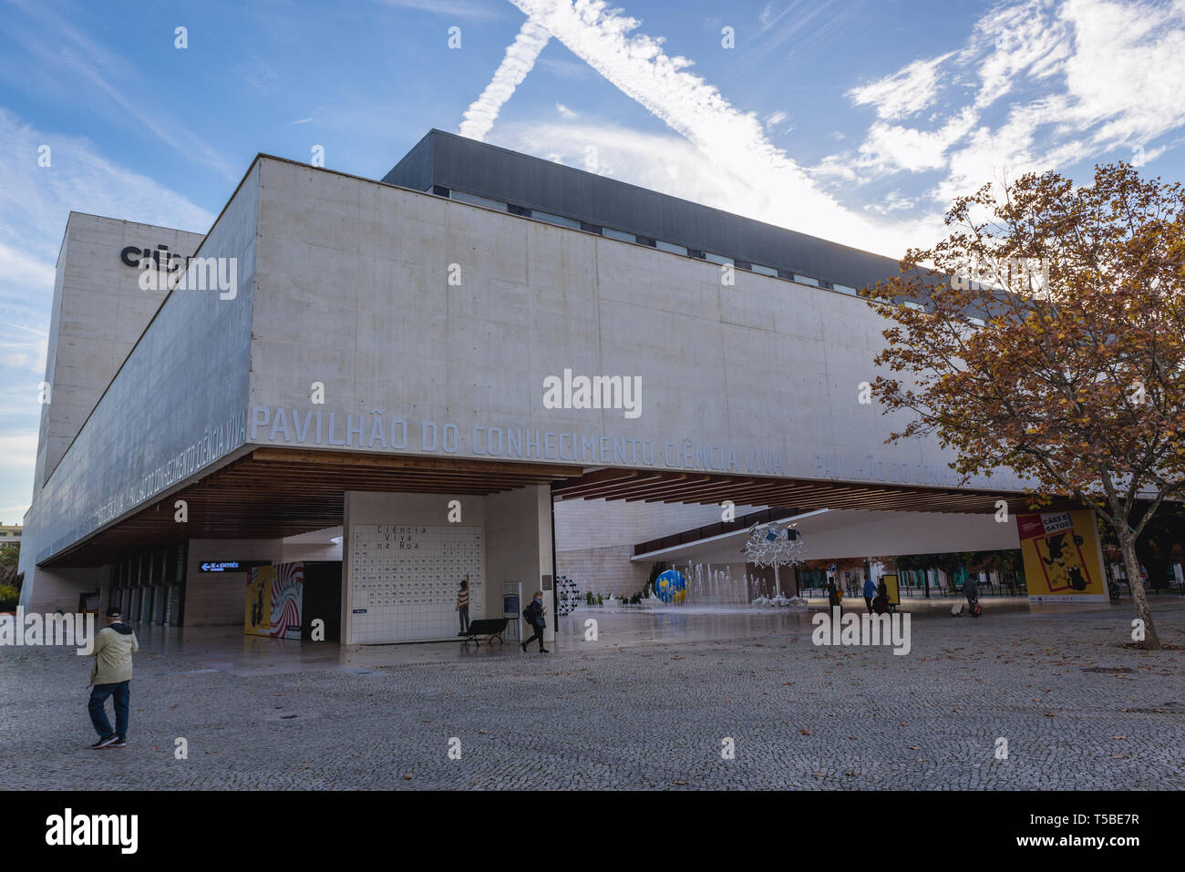 Pavilhao do Conhecimento - The Pavilion of Knowledge - science museum in  Lisbon, portugal Stock Photo - Alamy