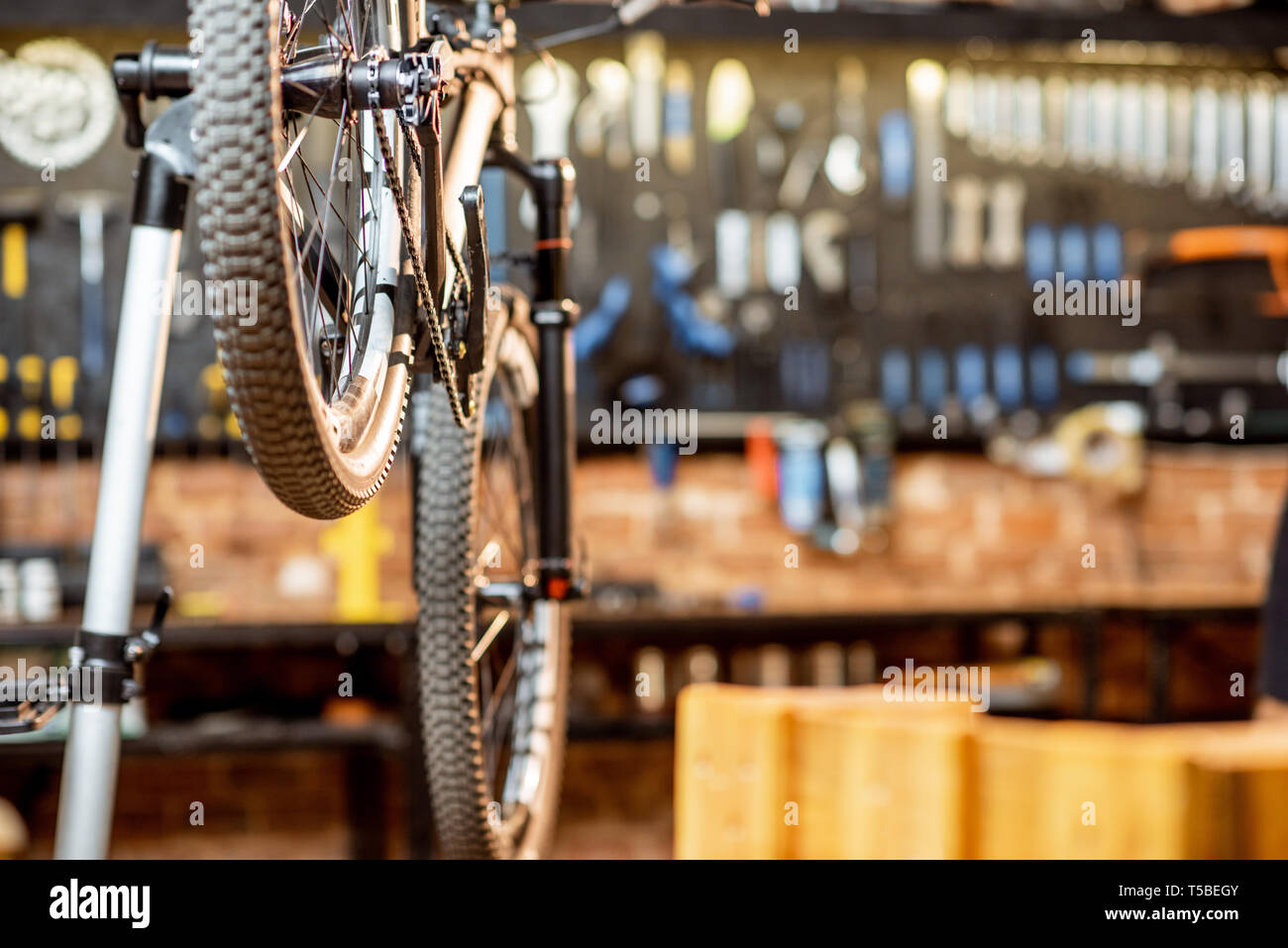 Bike Repair Stand Stock Photos u0026 Bike Repair Stand Stock Images 