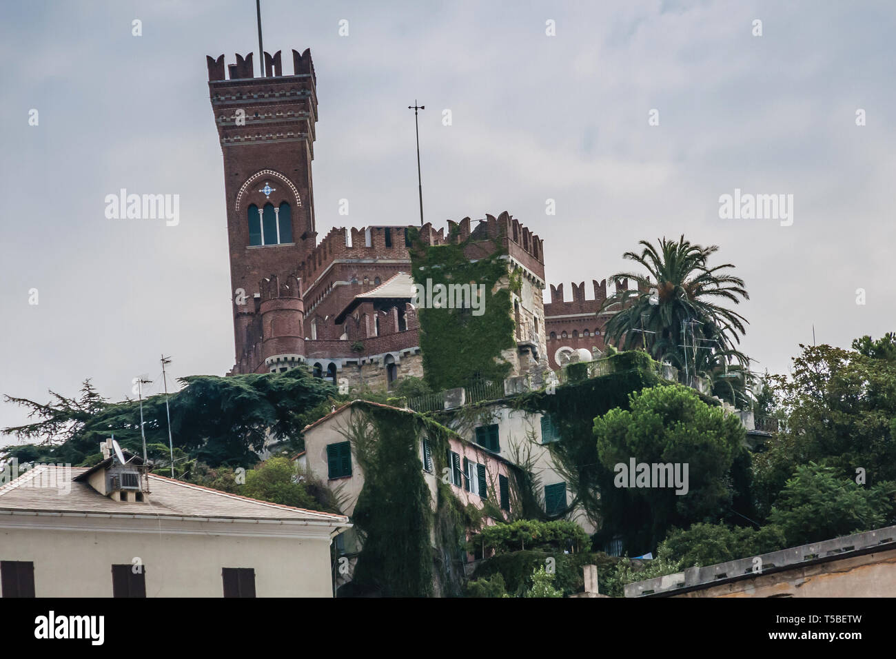 Genoa Castle The Castello d'Albertis, or D'Albertis Castle is a historical residence ...
