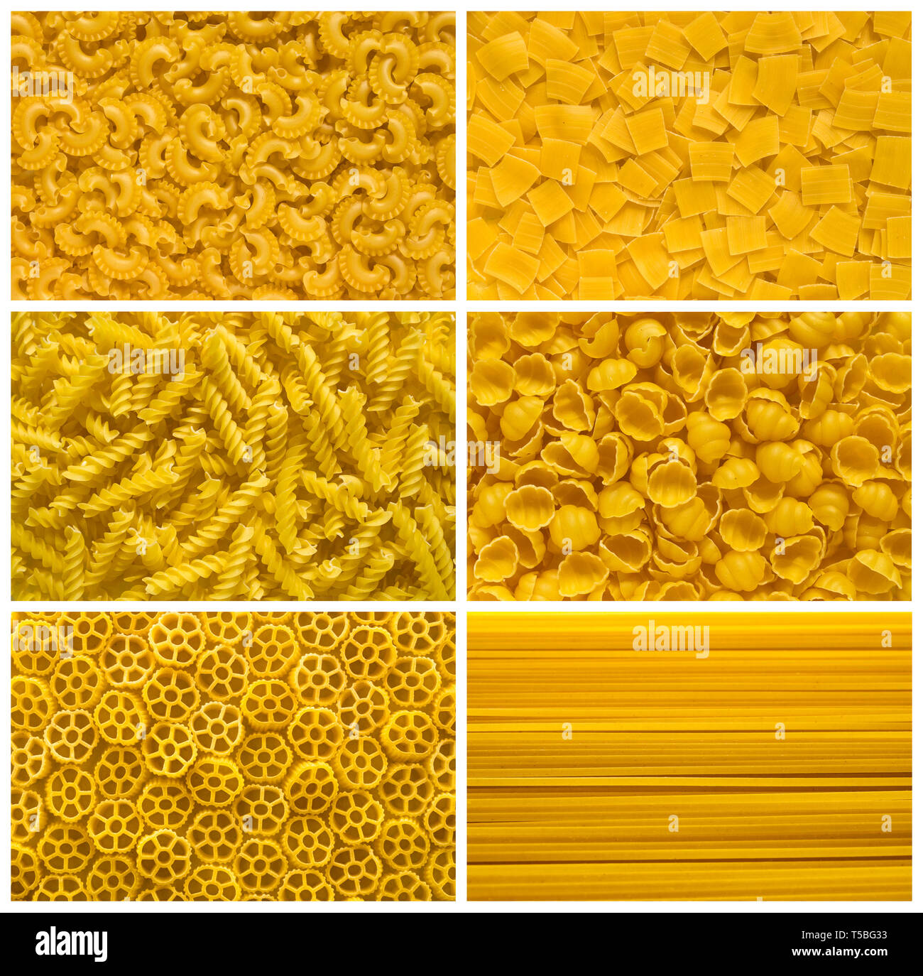 Italian pasta backgrounds collection Stock Photo Alamy