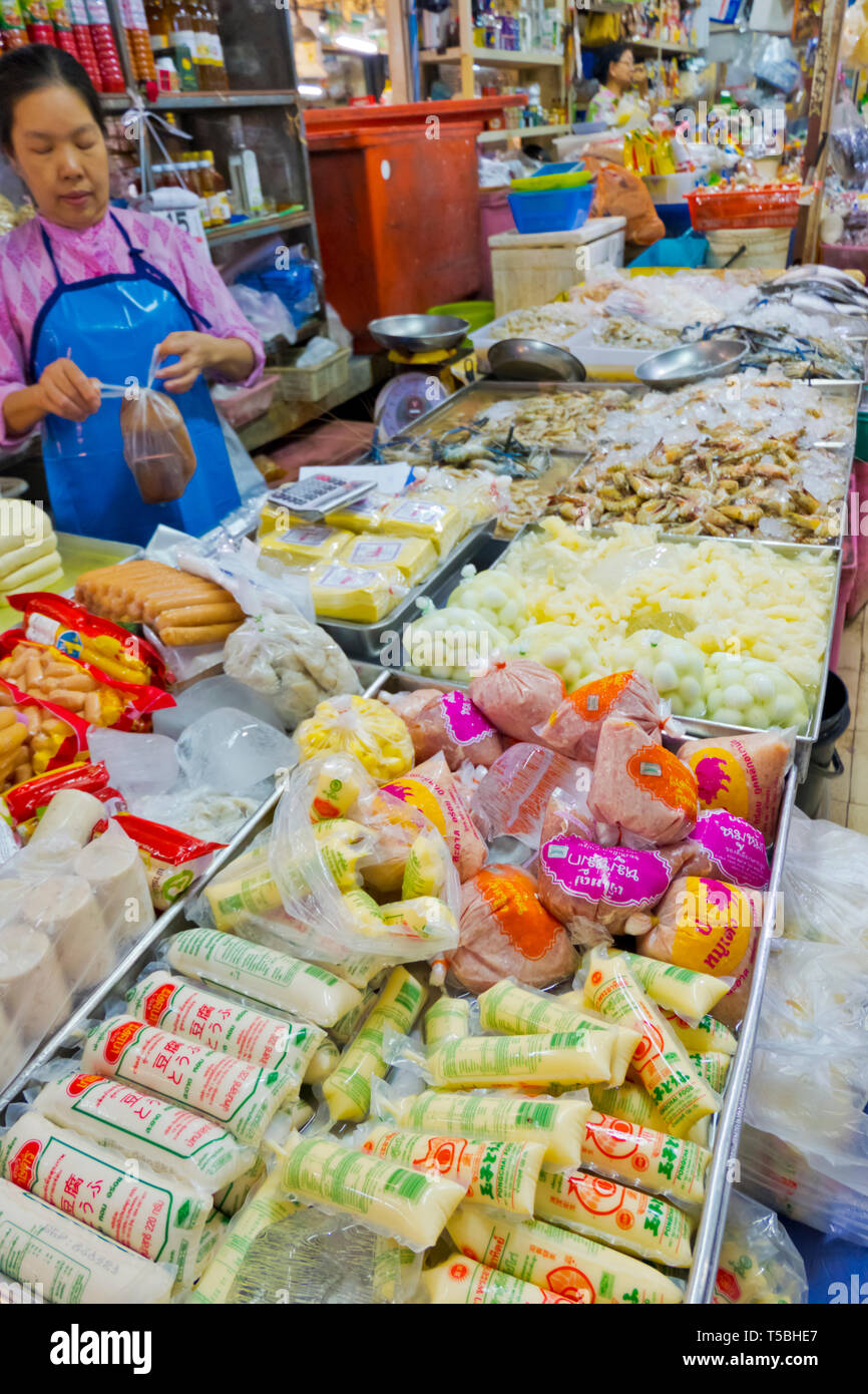 Chatchai Market, Hua Hin, Thailand Stock Photo
