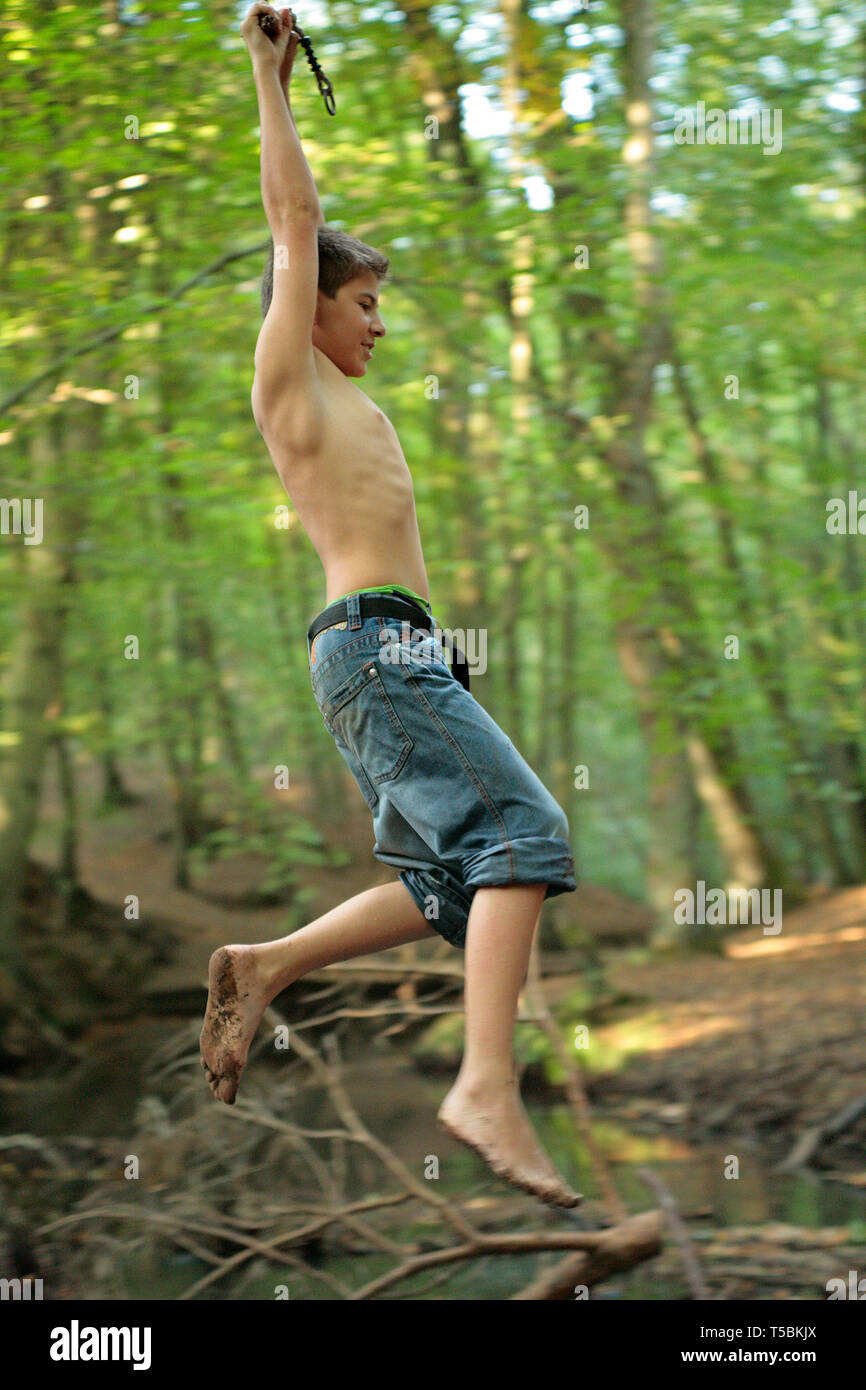 Swinging Feet High Resolution Stock Photography and Images - Alamy