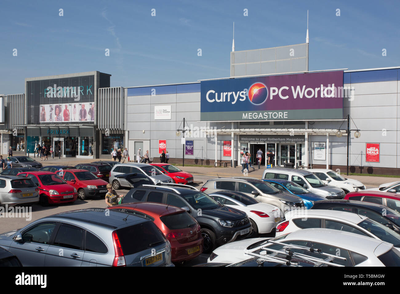 Parkgate Shopping, Rotherham Stock Photo Alamy