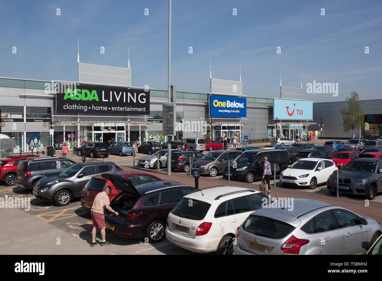 Parkgate Shopping, Rotherham Stock Photo Alamy