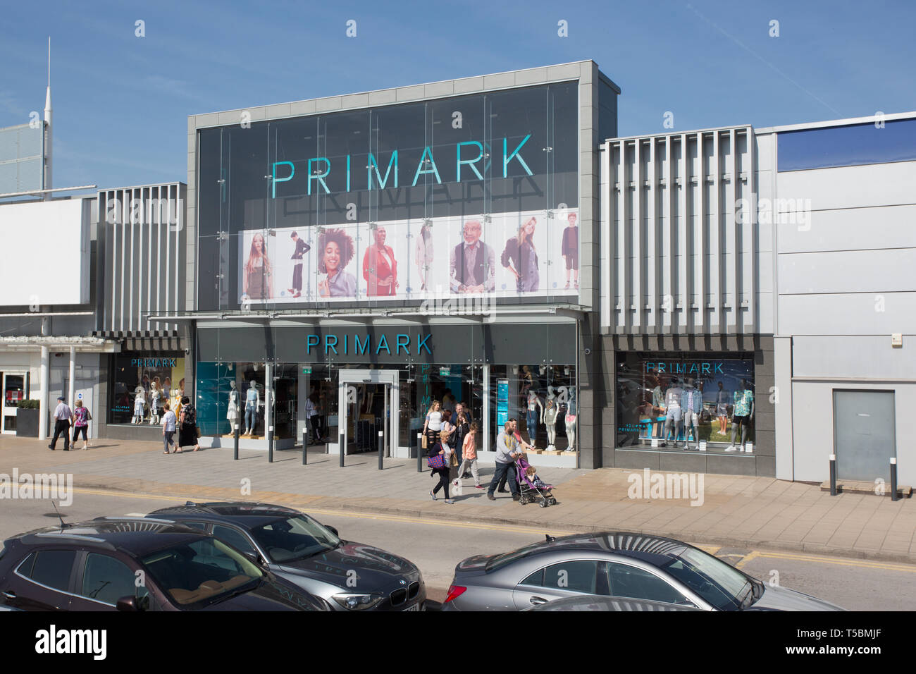 Parkgate Shopping Park Stadium Way Rotherham Stock Photo Alamy