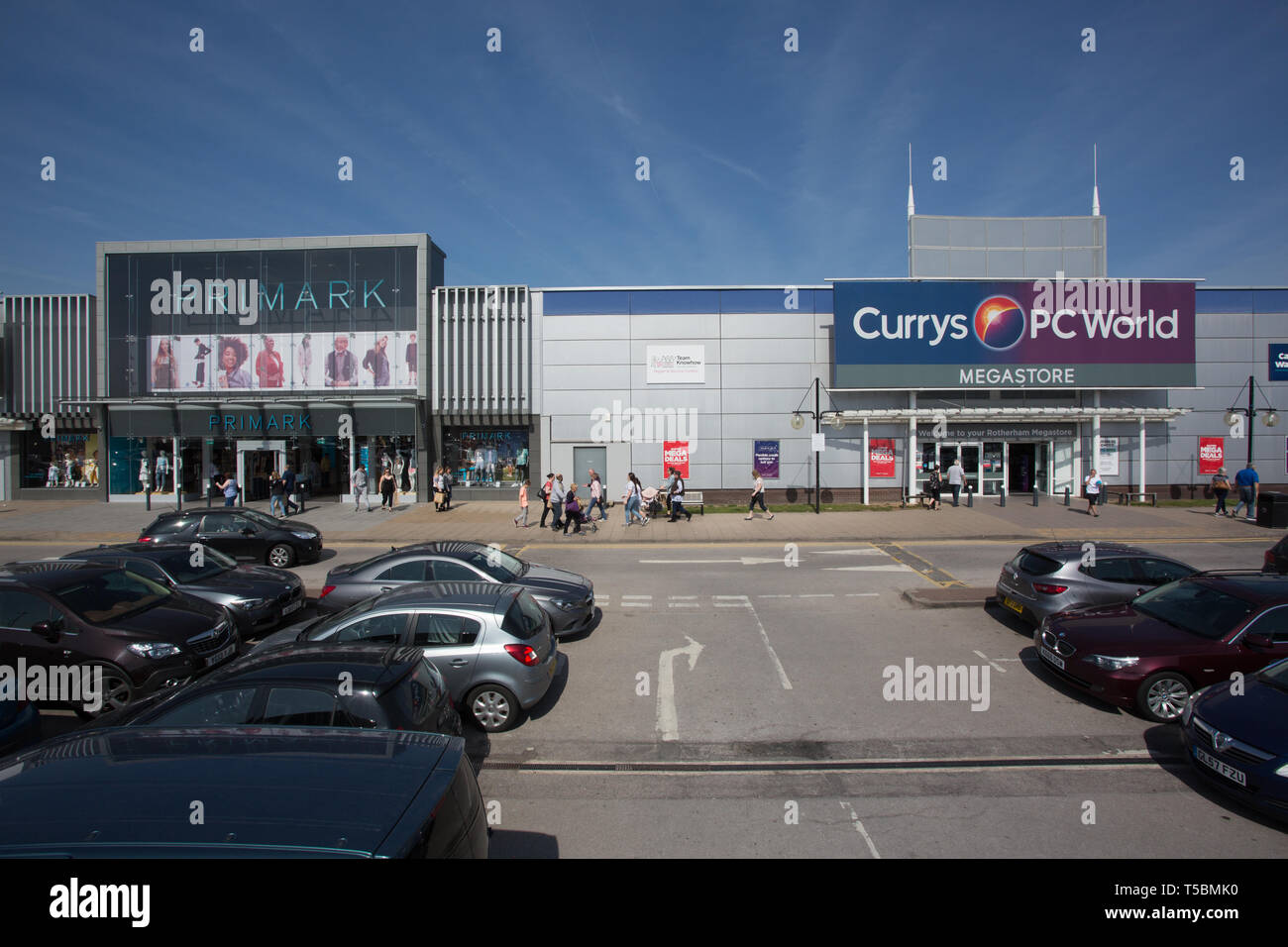Parkgate Shopping, Rotherham Stock Photo Alamy