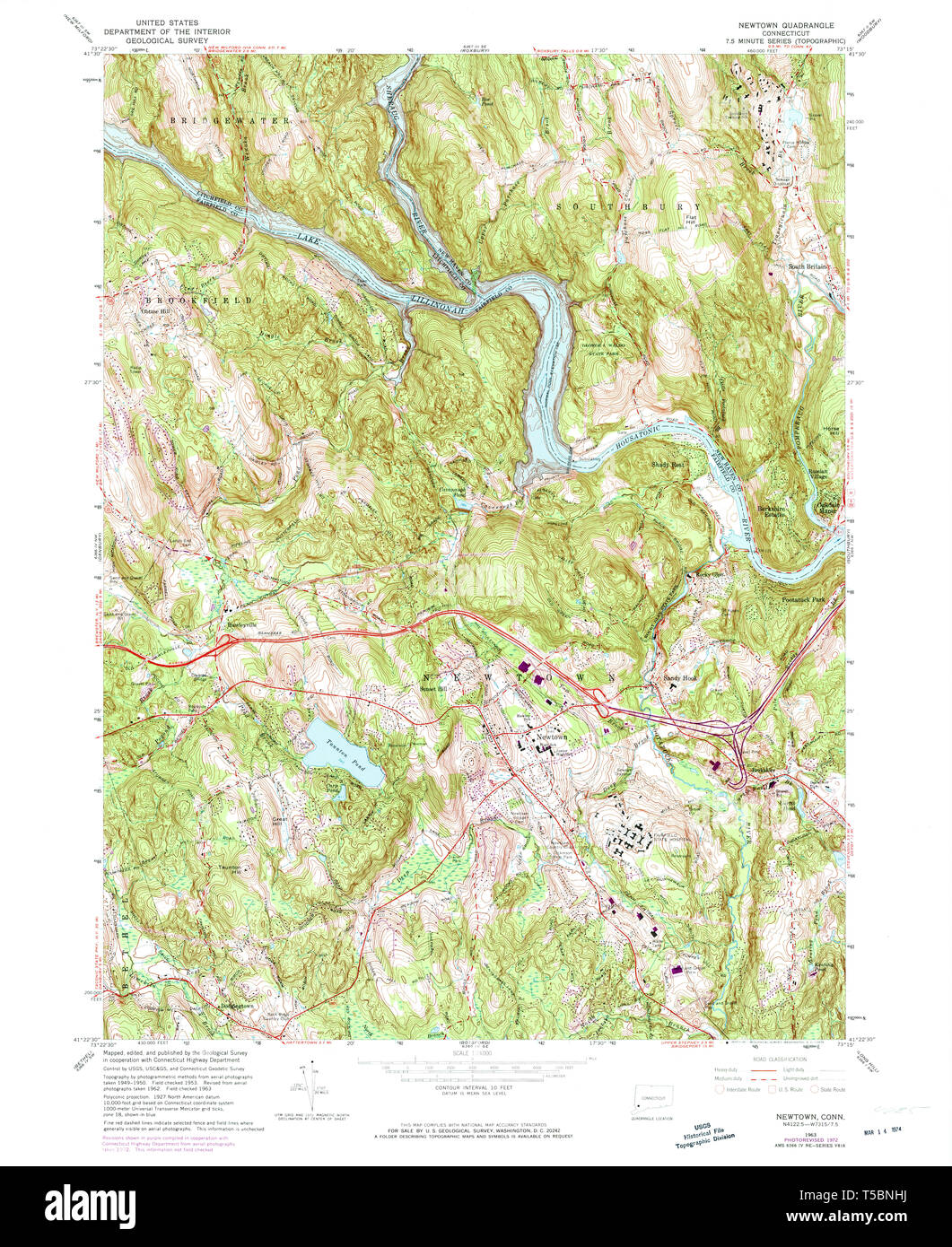 Newtown map Cut Out Stock Images & Pictures Alamy