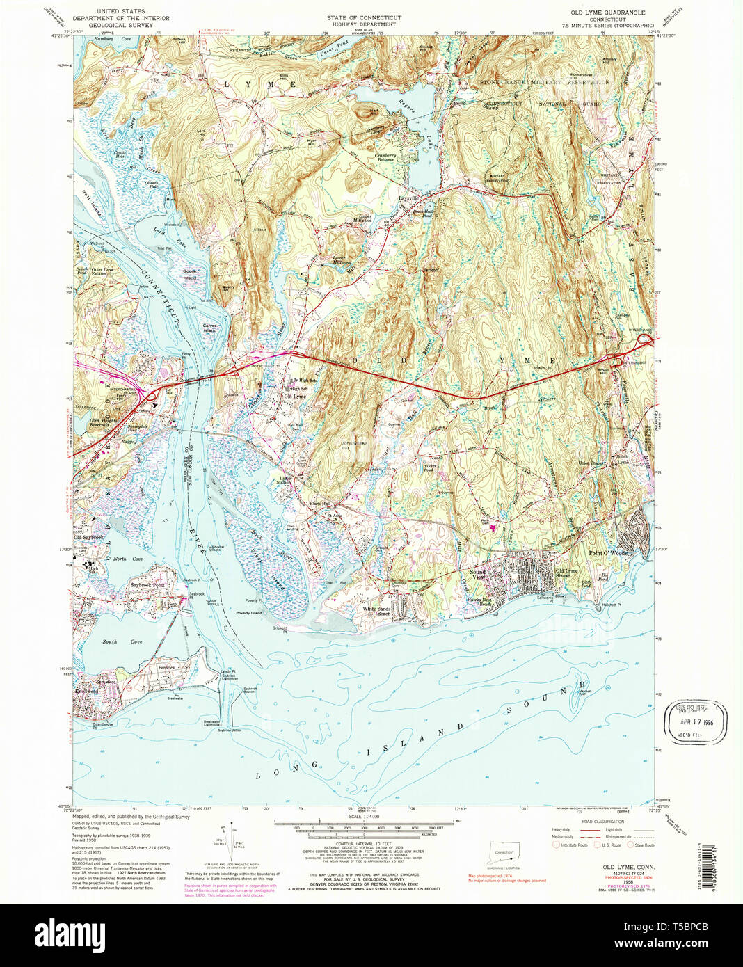 Old Lyme Ct Gis Mapping Old Lyme Ct High Resolution Stock Photography And Images - Alamy