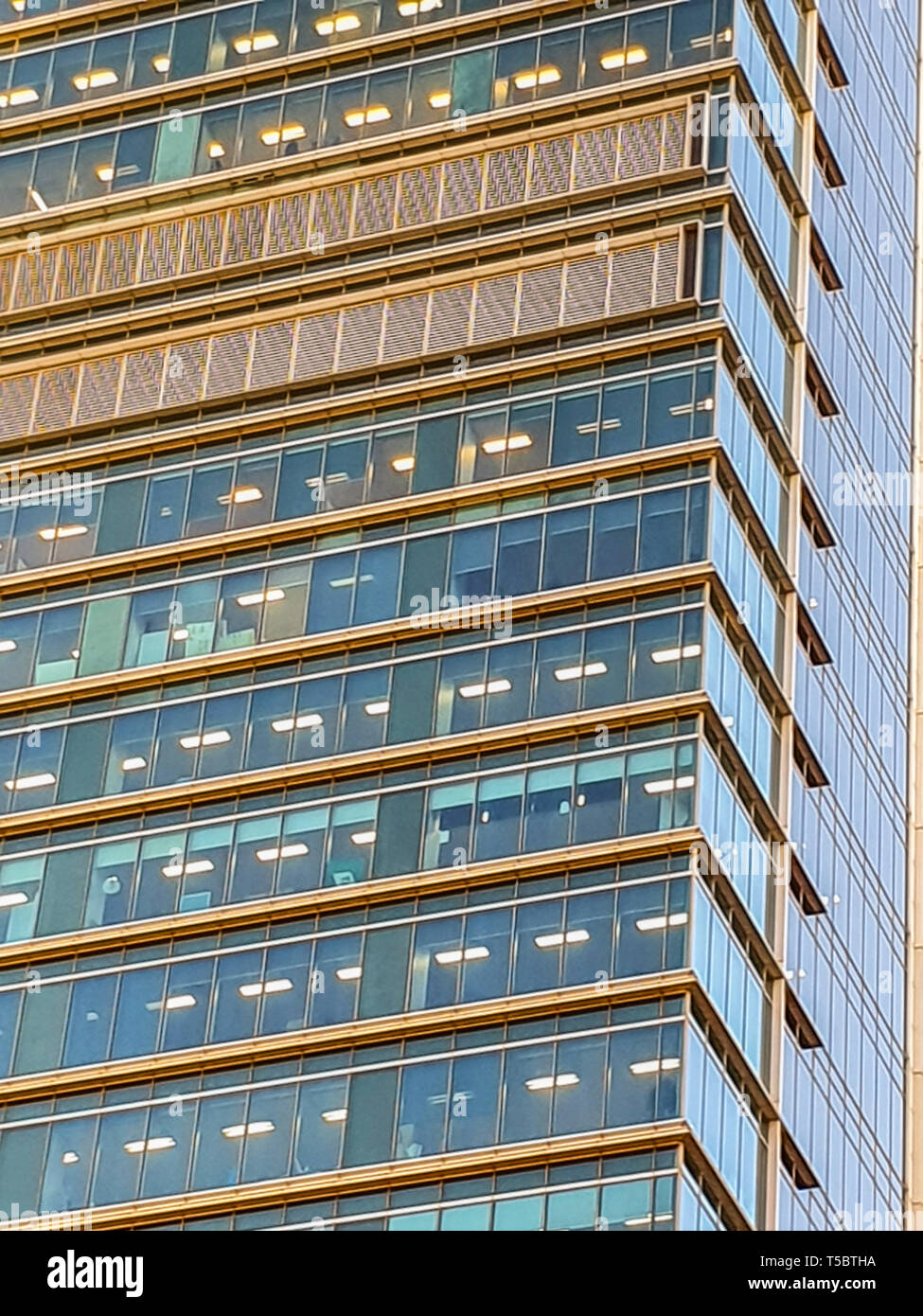 office block Stock Photo