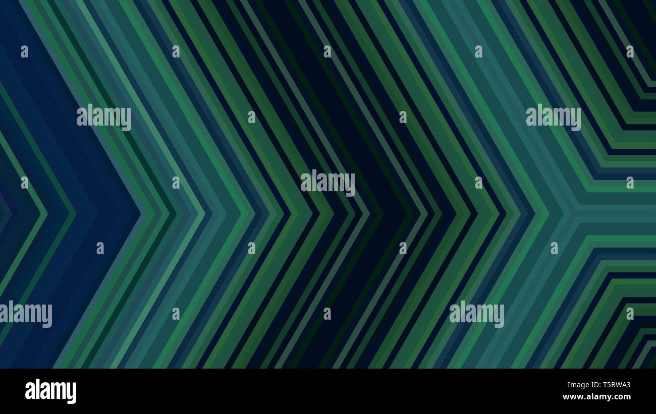 abstract dark green, navy blue background. geometric arrow illustration