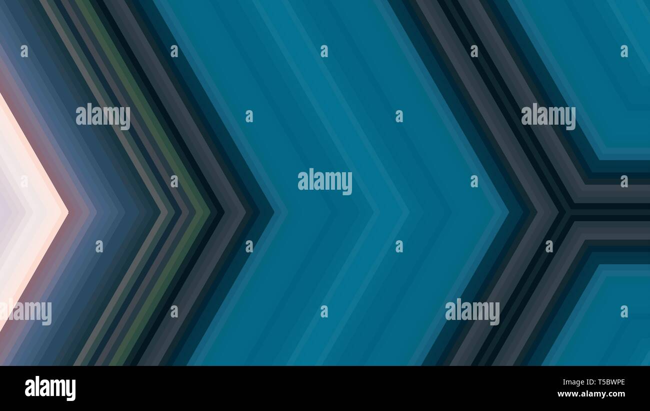 Abstract Teal Navy Blue Light Pink Background Geometric Arrow