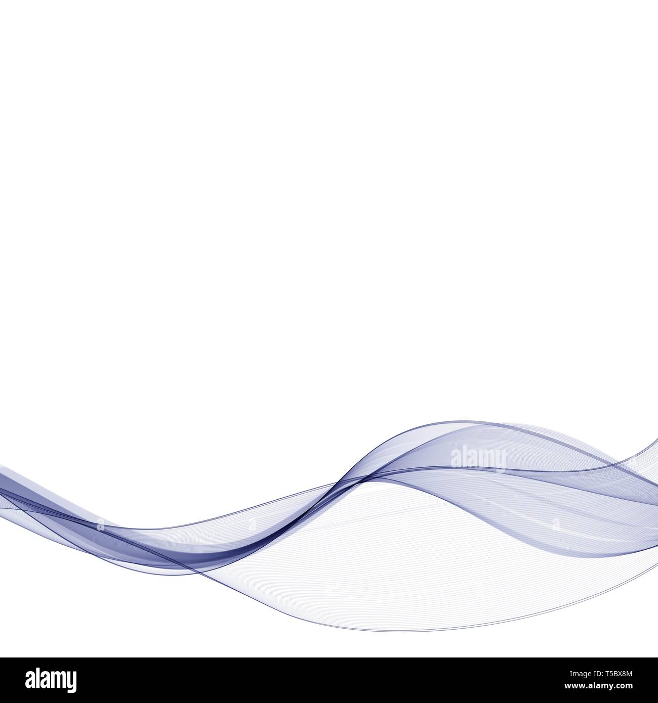 blue abstract background. vector wave illustration. eps 10 Stock Photo ...
