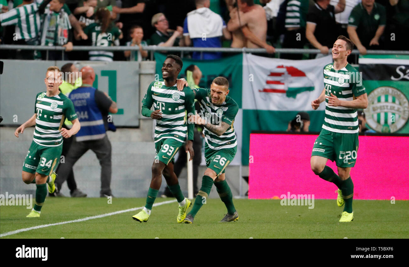 BUDAPEST, HUNGARY - JUNE 20: Tokmac Chol Nguen of Ferencvarosi TC