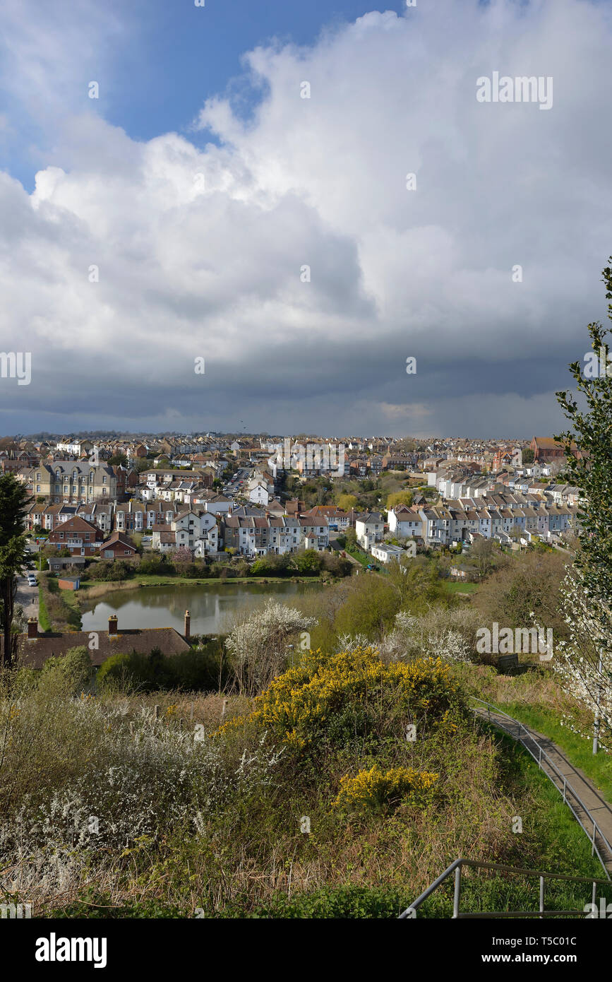 The Clive Vale area of Hastings, East Sussex, England, UK Stock Photo