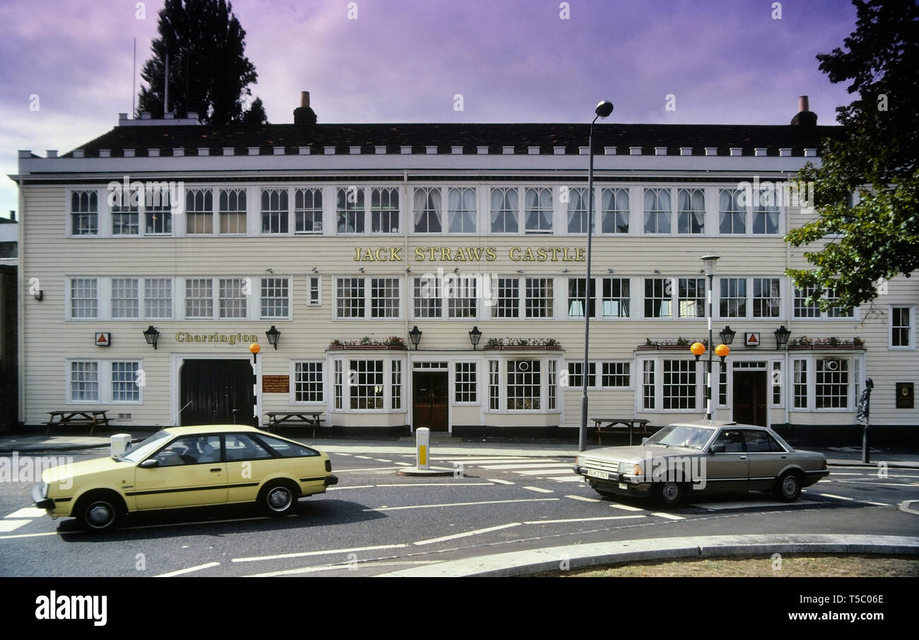 Jack Straw's Castle, Hampstead, London, England, Uk. Circa 1980's Stock