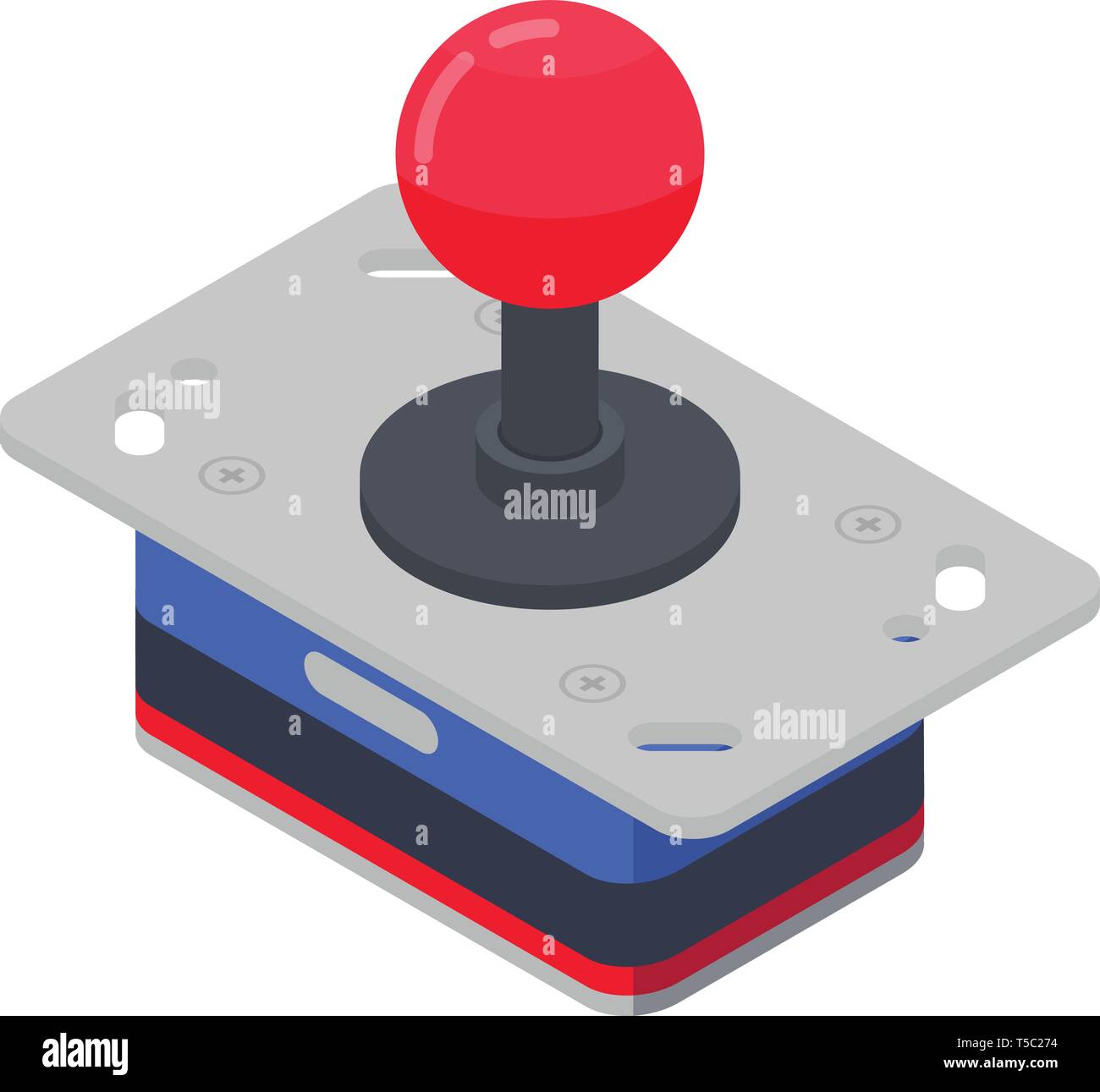 Control joystick icon, isometric style Stock Vector Image & Art Alamy