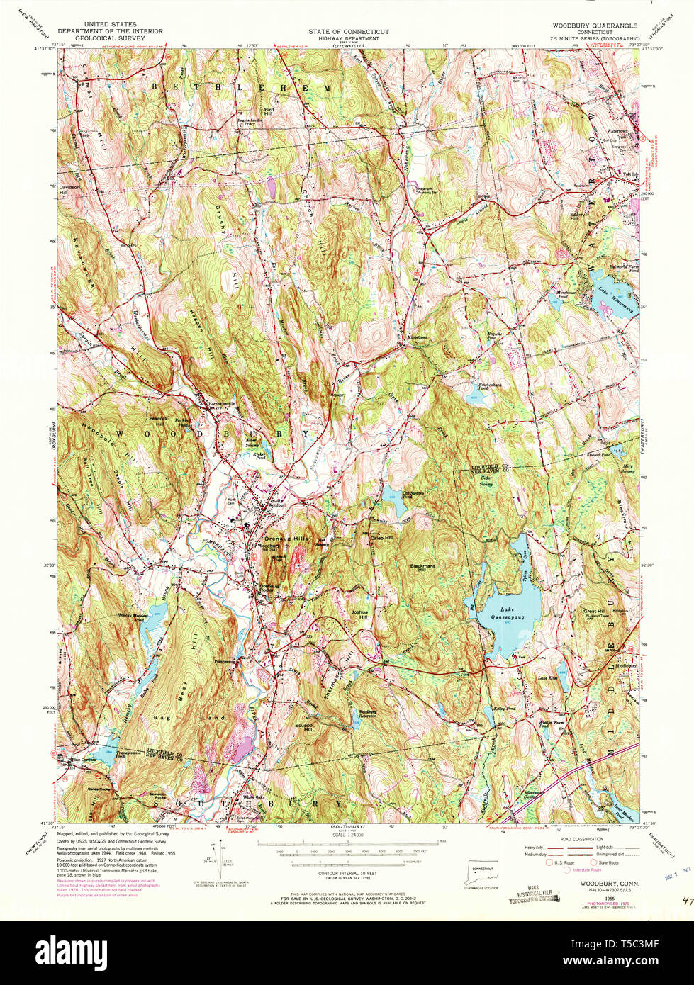 Woodbury connecticut hires stock photography and images Alamy