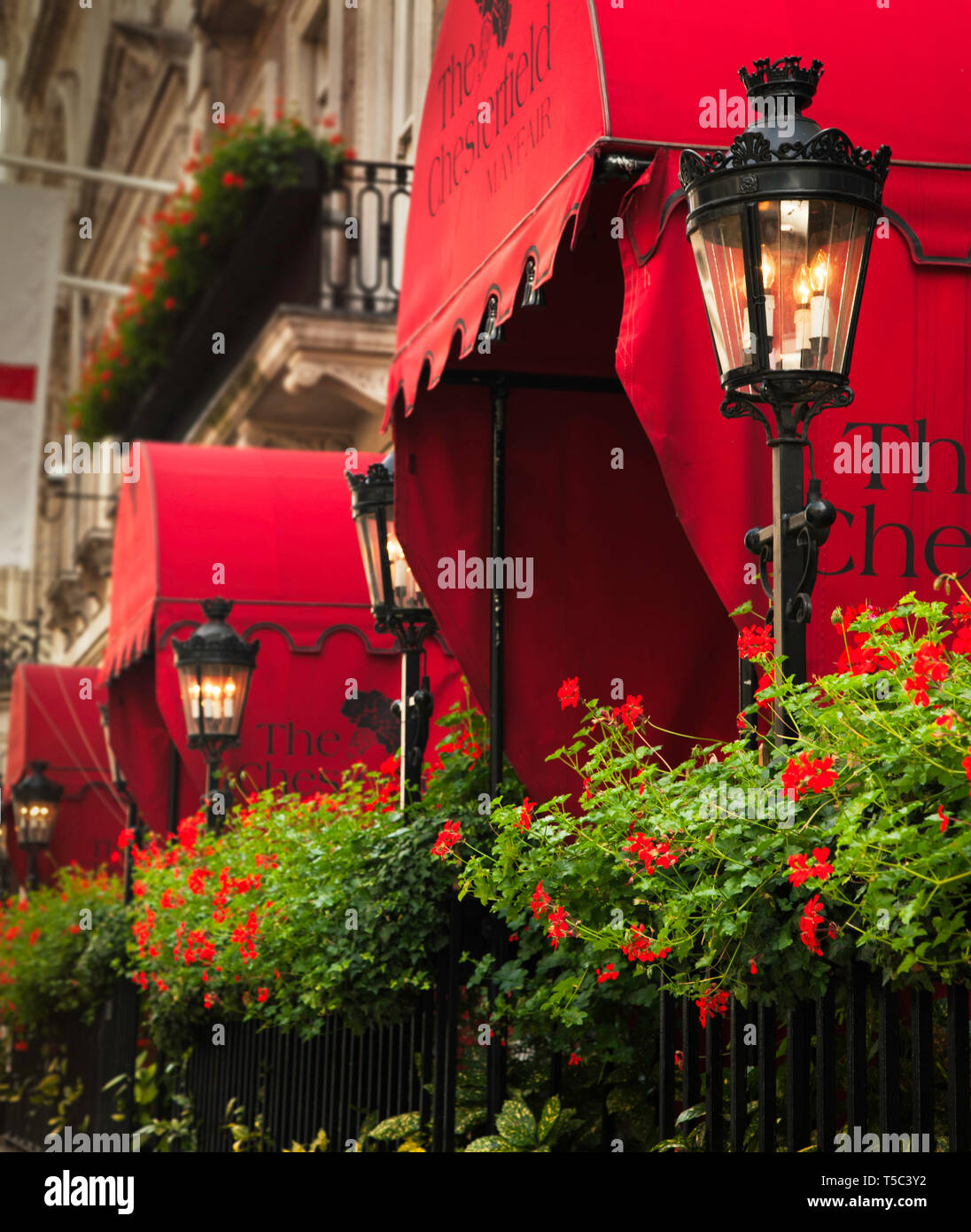 The Chesterfield hotel in Mayfair, London. Stock Photo