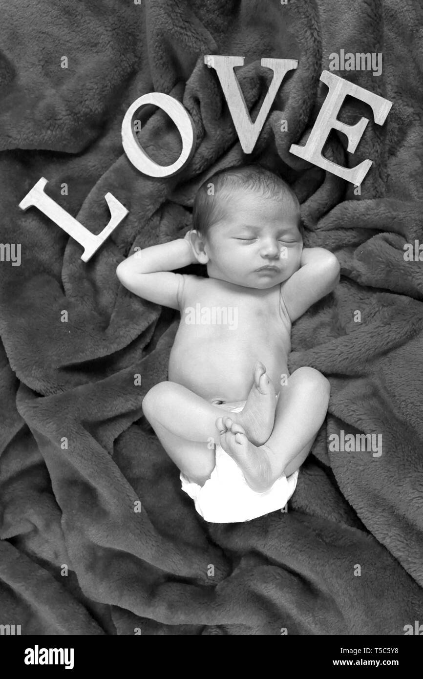 new born baby boy Stock Photo Alamy